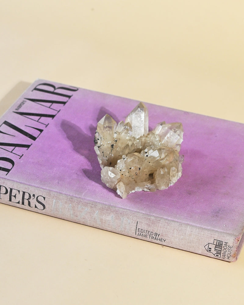 Natural Citrine Quartz Cluster