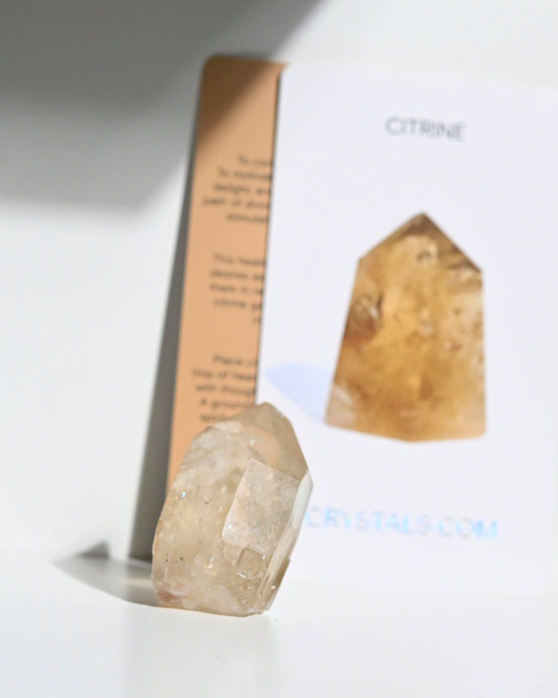 all natural citrine crystal