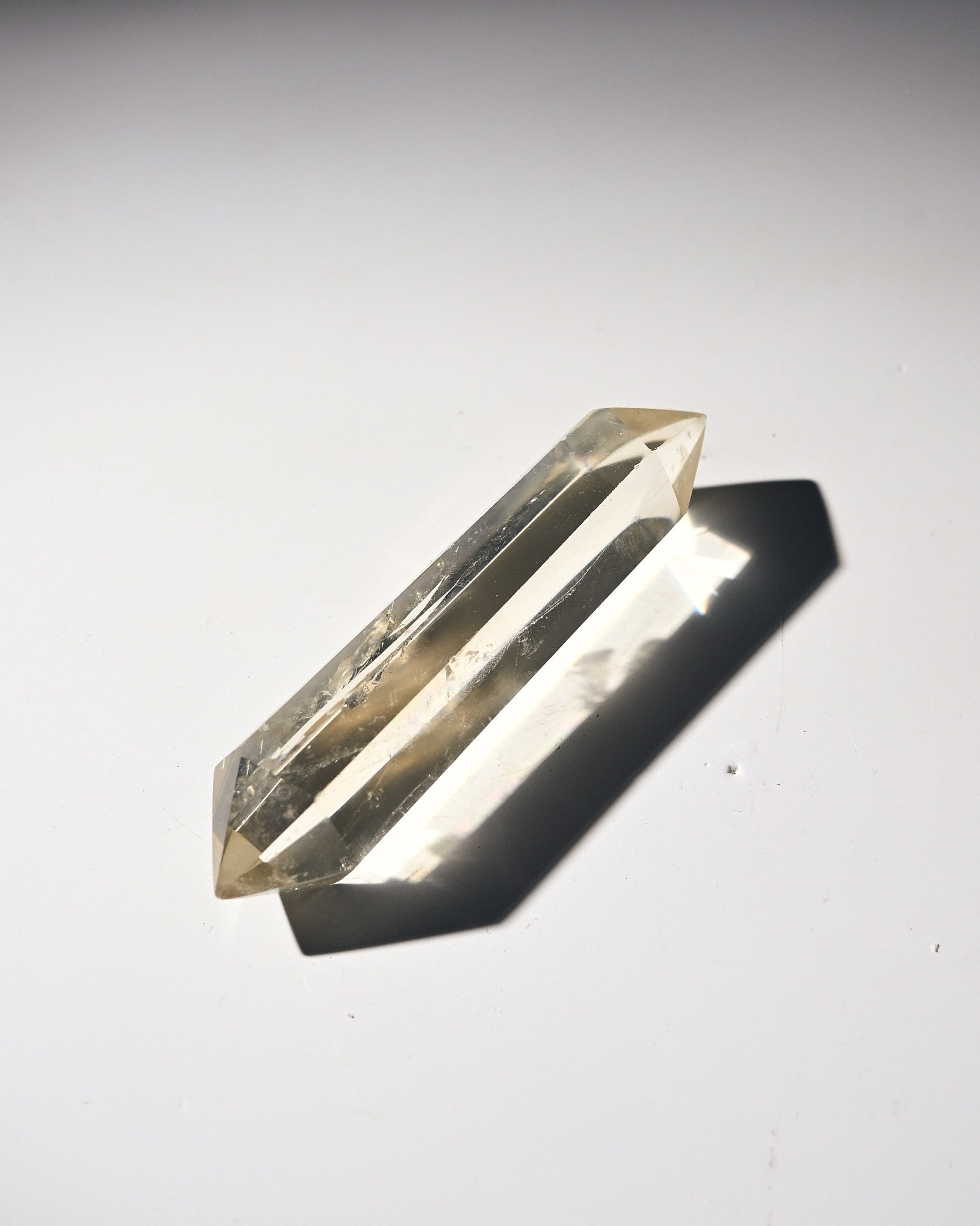 Natural Golden Double Terminated Citrine Point 2in