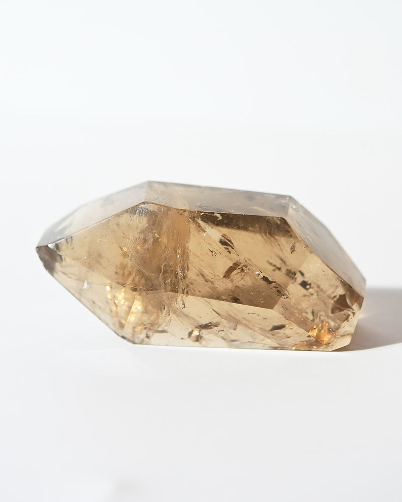 Natural Smoky Citrine Geometric Form — 0.5 lbs