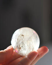 Citrine Sphere 115g side angle