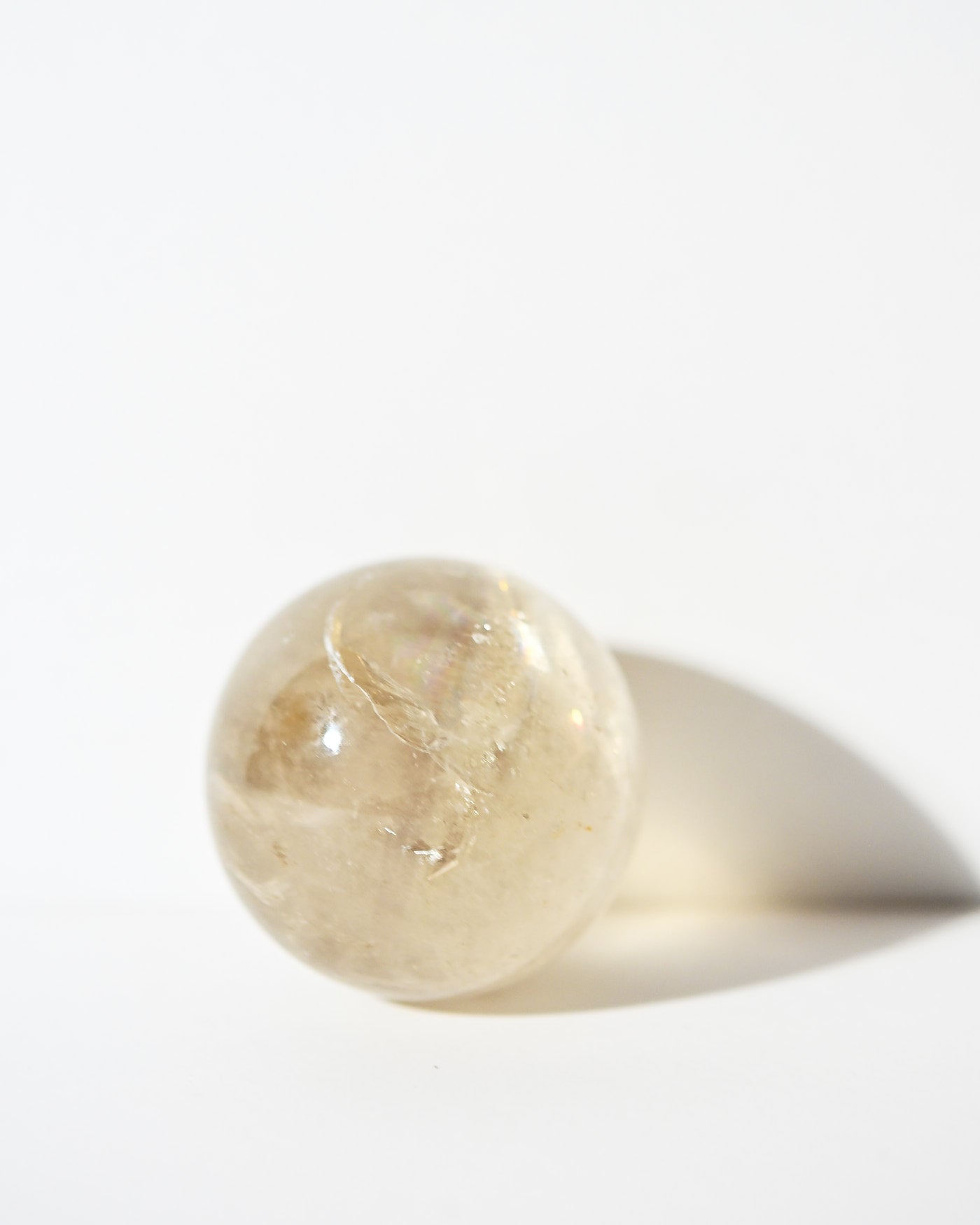 Citrine Sphere 115g detail