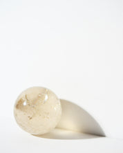 Citrine Sphere 115g warm tones