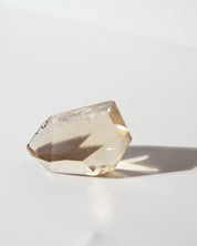Citrine Geometric Free Form 128g angle