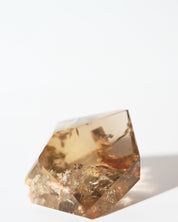 Smoky Citrine Geometric Free Form 132g angle view