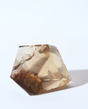 Smoky Citrine Geometric Free Form 132g detail