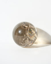Smoky Citrine Sphere 160g inclusions detail