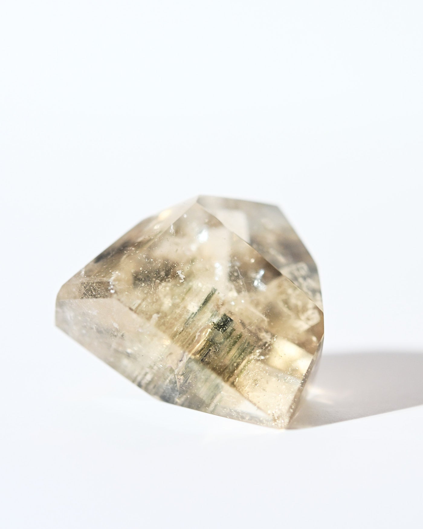 Brazilian Citrine Geometric Free Form 32g