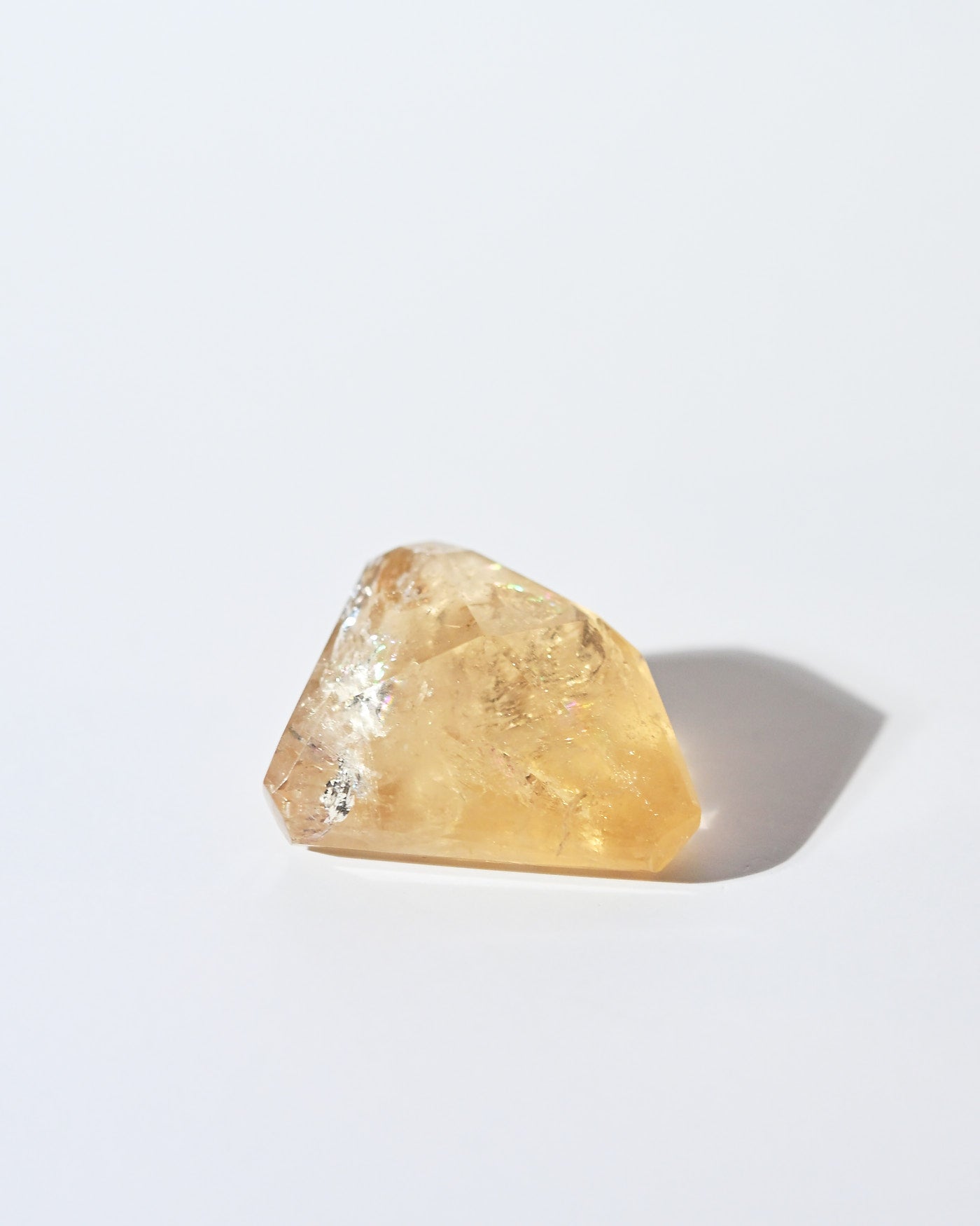 Brazilian Citrine Geometric Free Form 45g