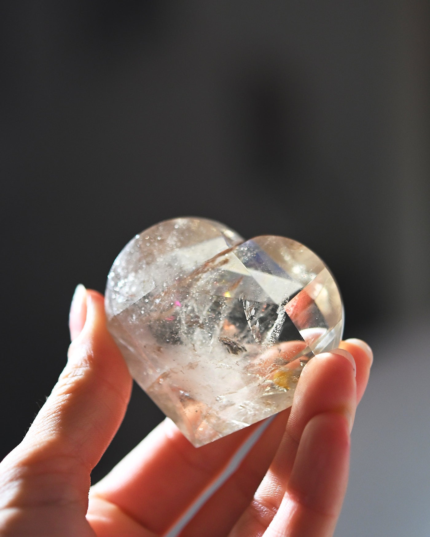 Natural Citrine Heart 98g