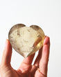 Natural Citrine Heart