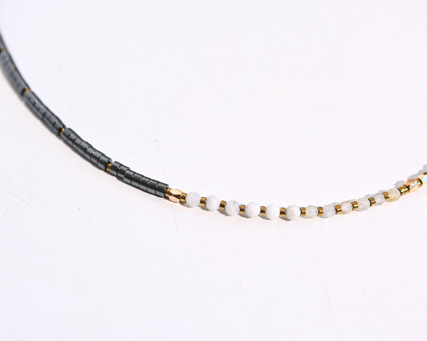 Citrine + Howlite Bracelet detail