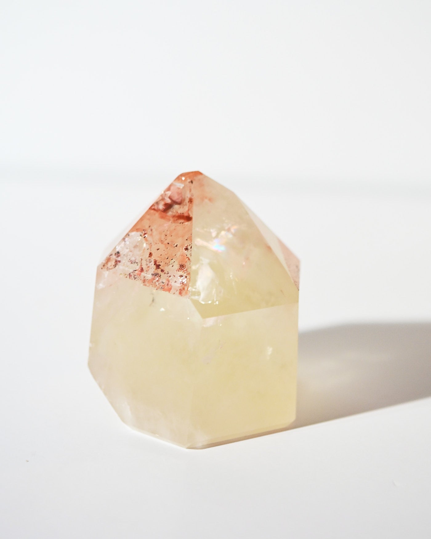 Natural citrine tower 416g detail