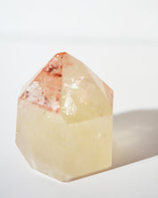 Natural citrine tower 416g hand-held scale