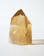 Citrine Tower 459g transparency detail
