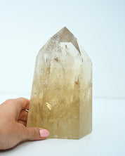 Natural Citrine Freeform detail