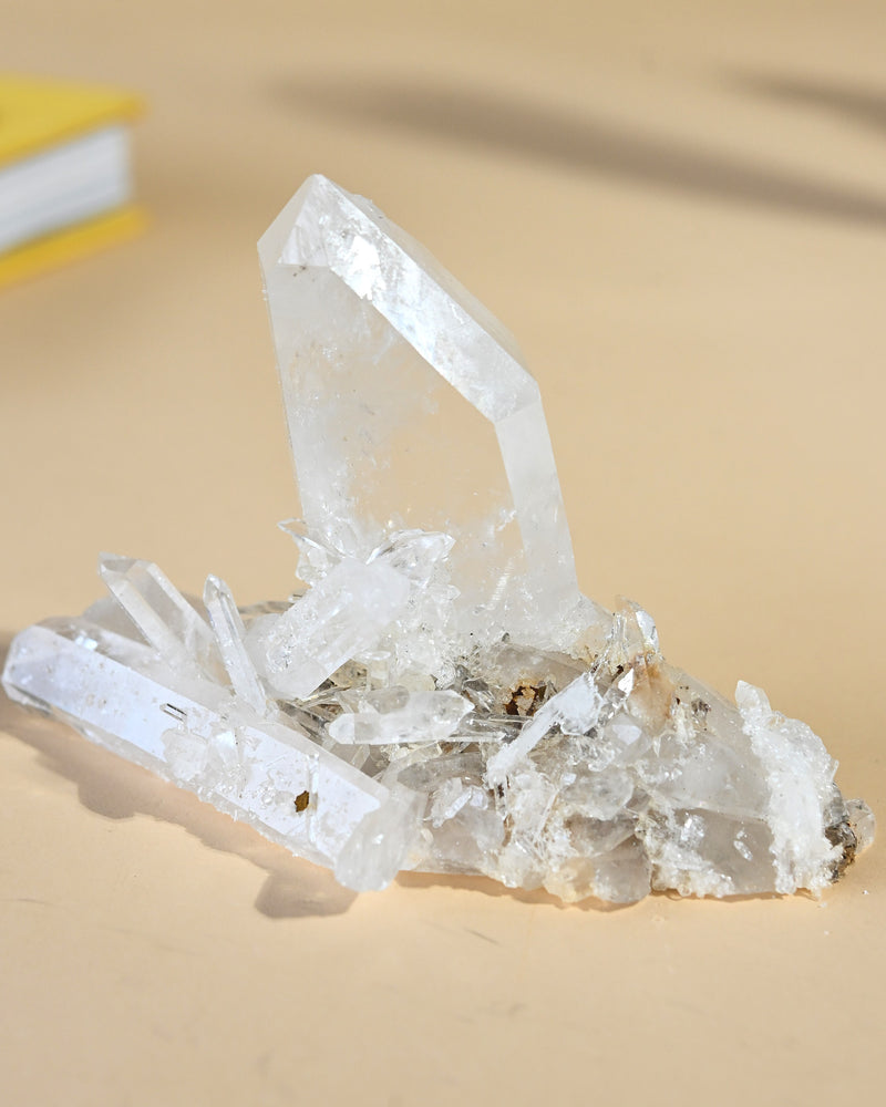 Colombian Lemurian Quartz Cluster 303g