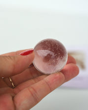 Mini Clear Quartz Sphere LG