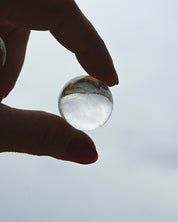 Mini Clear Quartz Sphere group