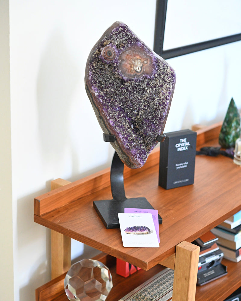 big amethyst crystal 