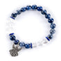 Serenity - Sodalite, Quartz & Angel Charm