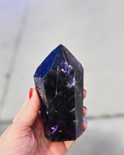 Deep Purple Amethyst Tower – Brazil (4")