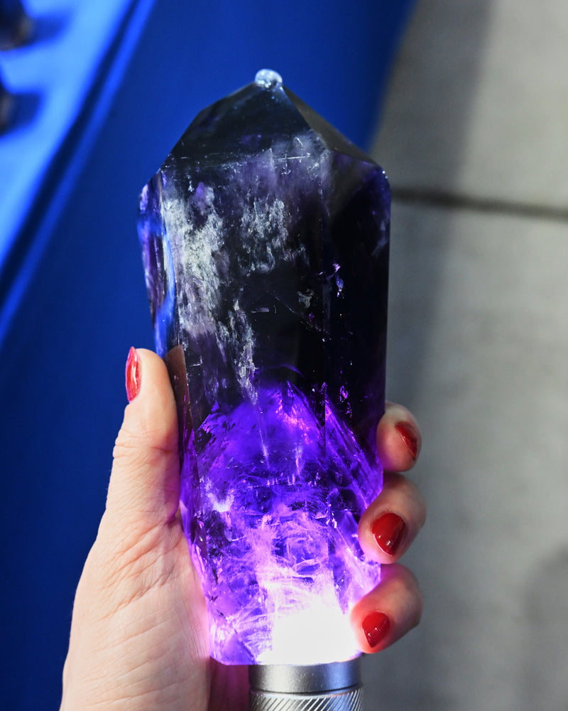 Deep Purple Amethyst Tower – Brazil