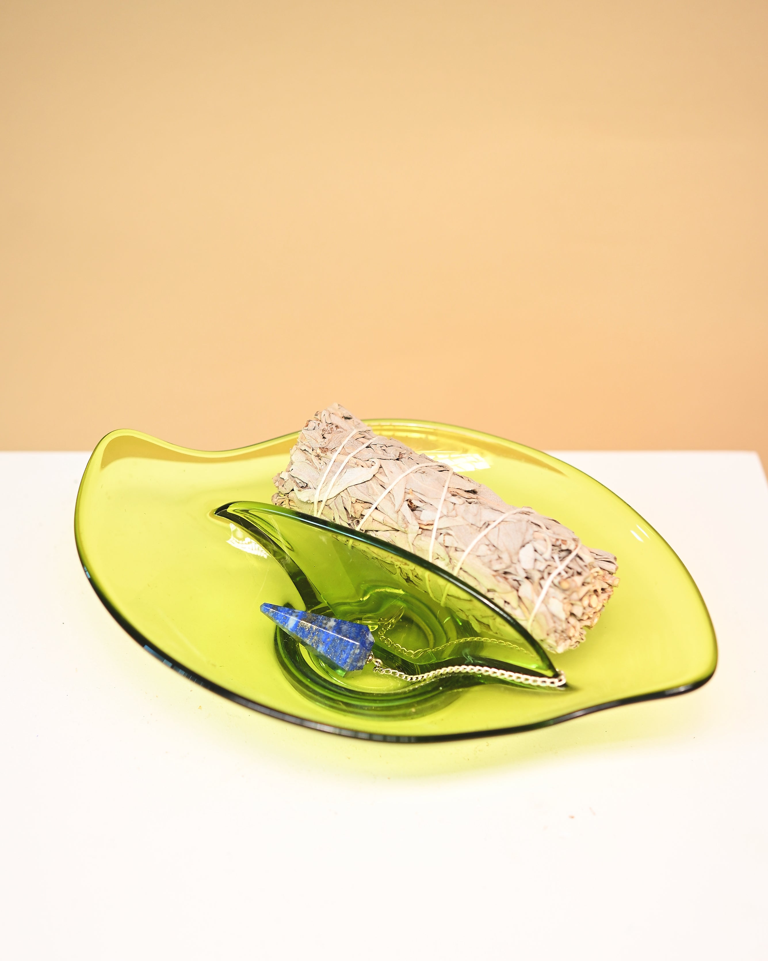 One-of-a-kind Vintage Green Dish