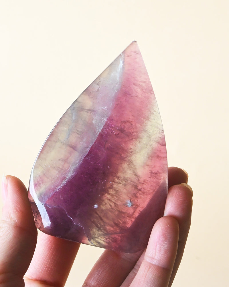 Rainbow Fluorite Flame