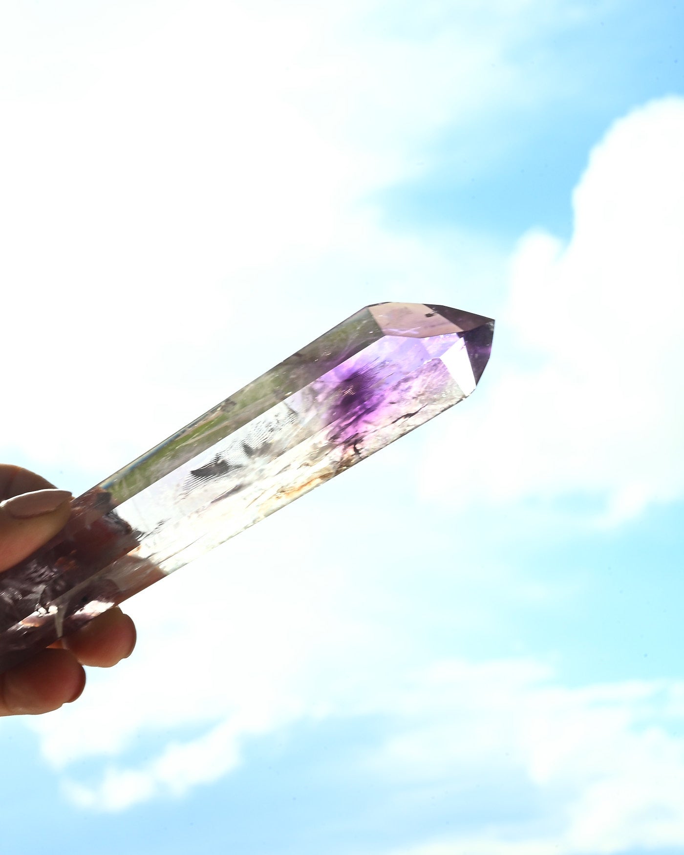Double Terminated Amethyst 165g
