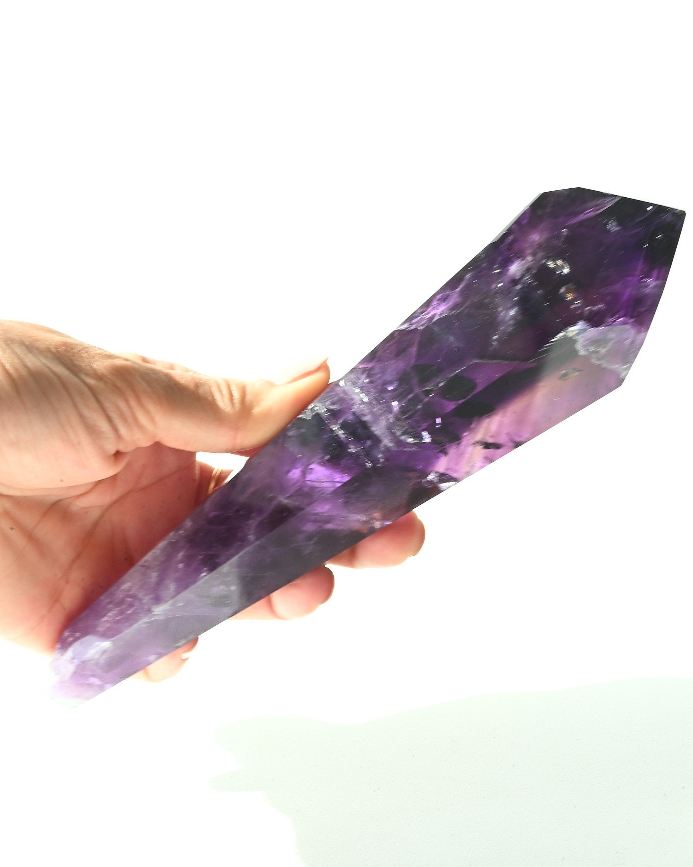 Double Terminated Amethyst 402g