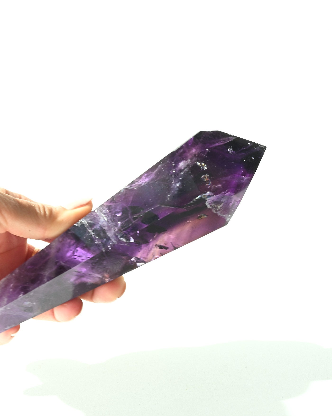 Double Terminated Amethyst 402g