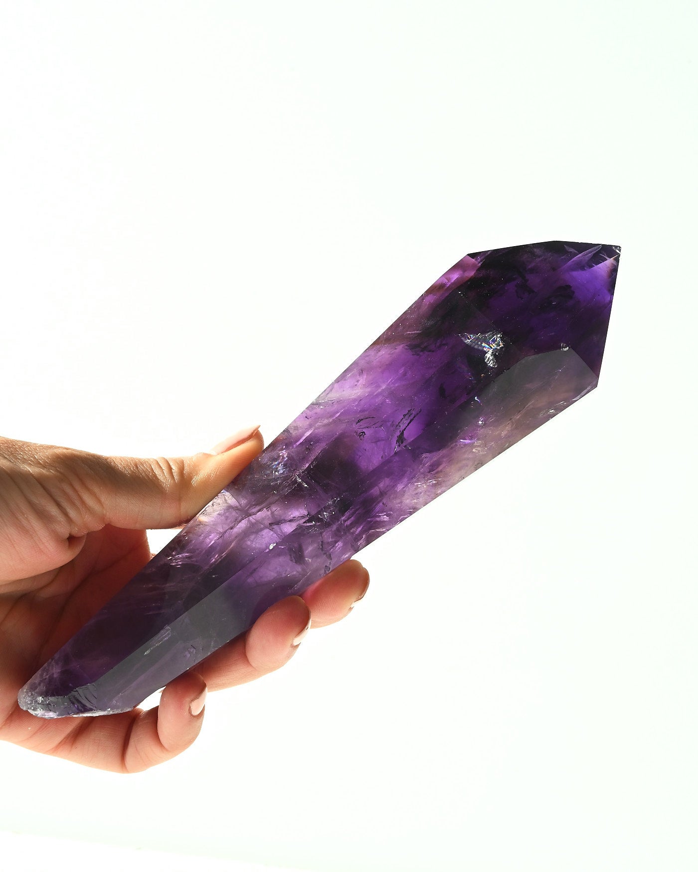 Double Terminated Amethyst 344g