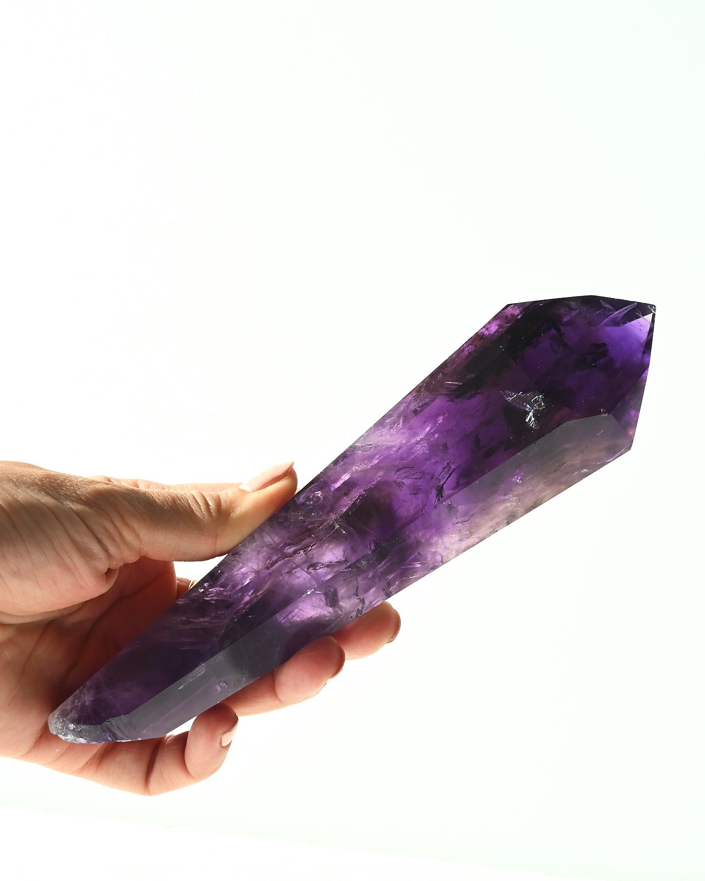 Double Terminated Amethyst 344g