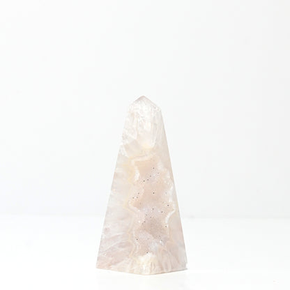 Druzy Agate Obelisk