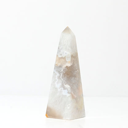 Druzy Agate Obelisk