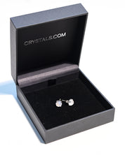 Natural moonstone sterling silver earrings detail