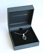 Black Rutile Pendant in Crystals.com gift box