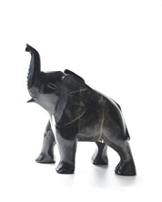 Black Onyx Elephant Carving