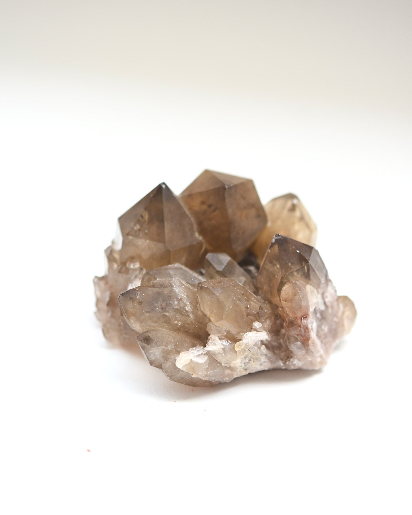 Smoky Elestial Citrine Cluster