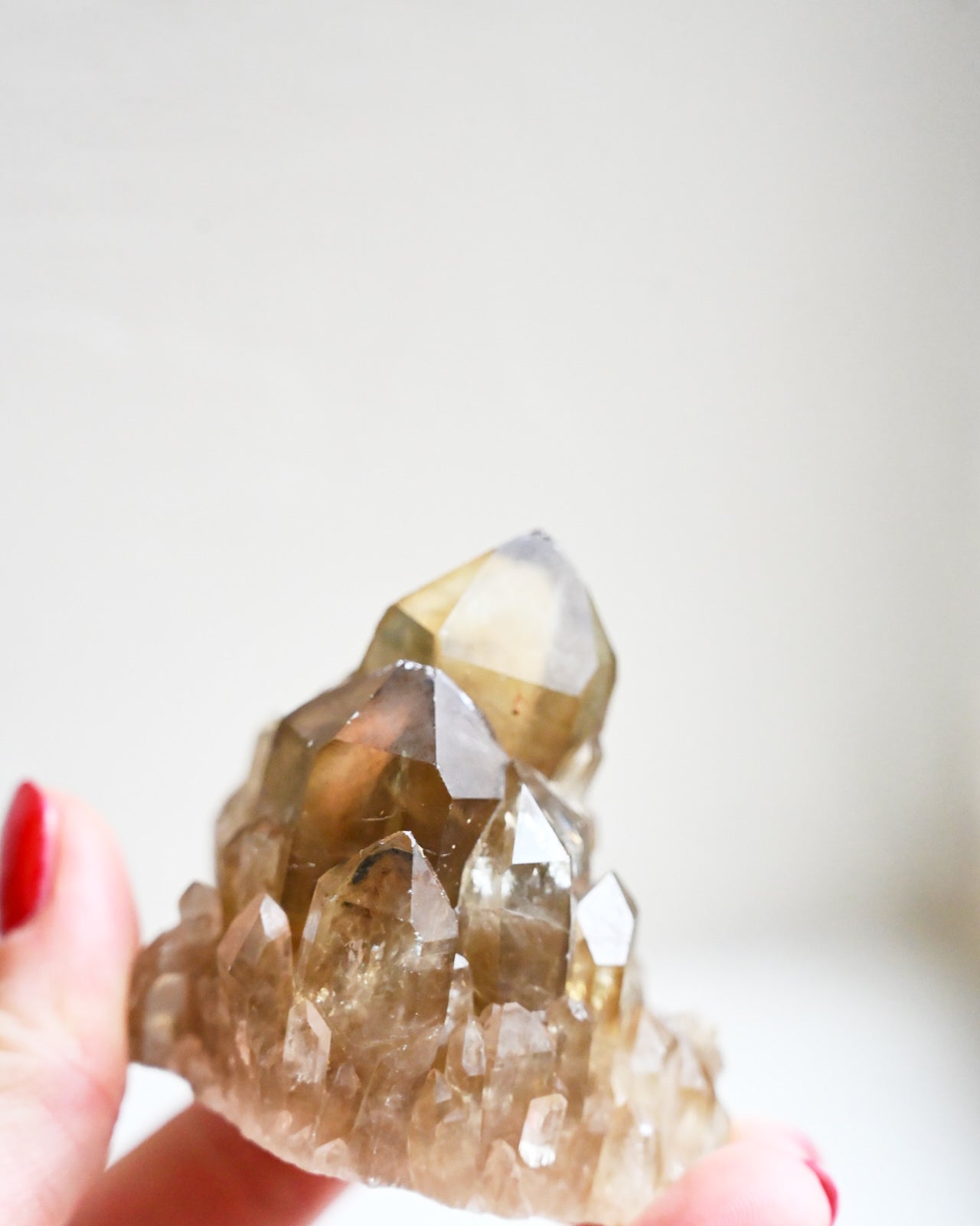 Elestial Citrine Cluster – Namibia