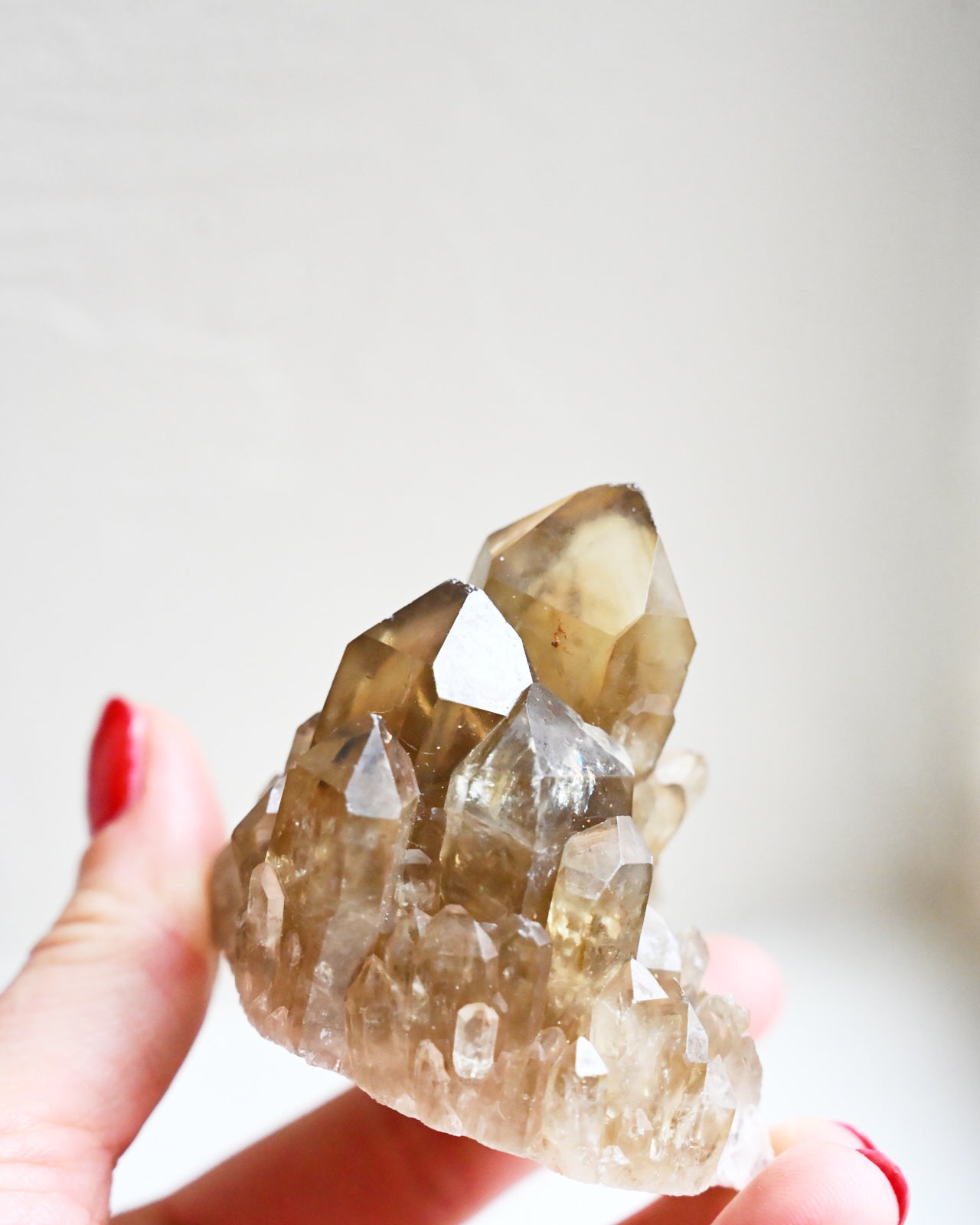 Elestial Citrine Cluster – Namibia