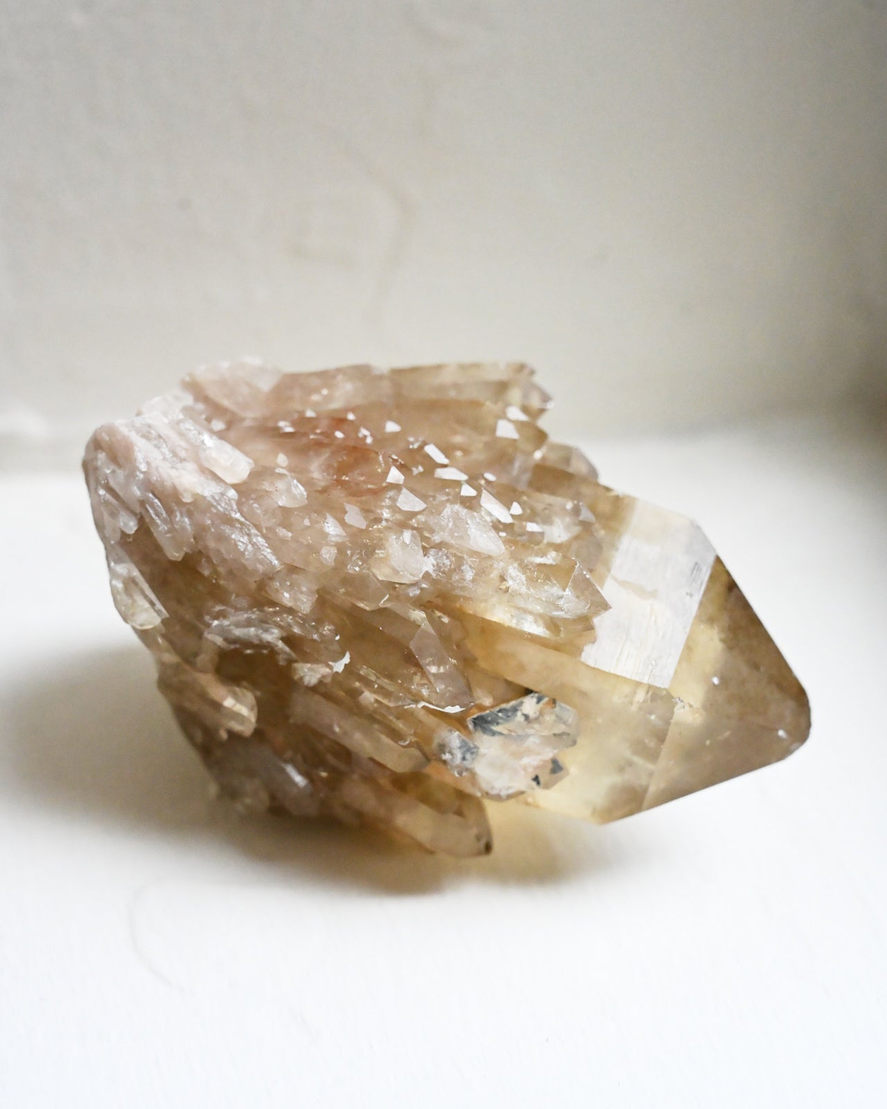 Elestial Citrine Cluster – Namibia