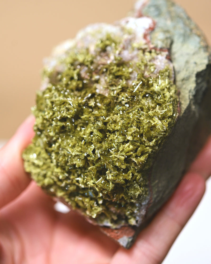 Epidote Specimen 4in