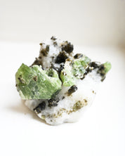 Epidote Diopside Calcite Tremolite Cluster