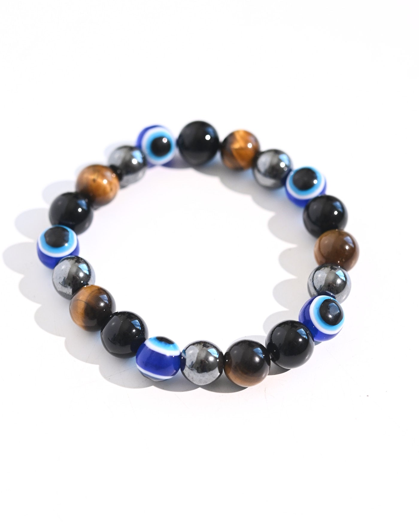 Evil Eye Protection Bracelet on wrist