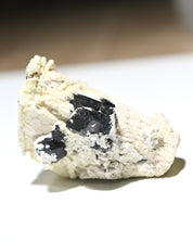 Black Tourmaline on Feldspar Matrix 386g