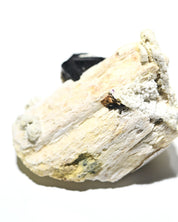 Black Tourmaline on Feldspar Matrix 386g