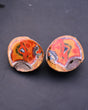 Fighting Blood Agate Matched Pair — Hebei, China