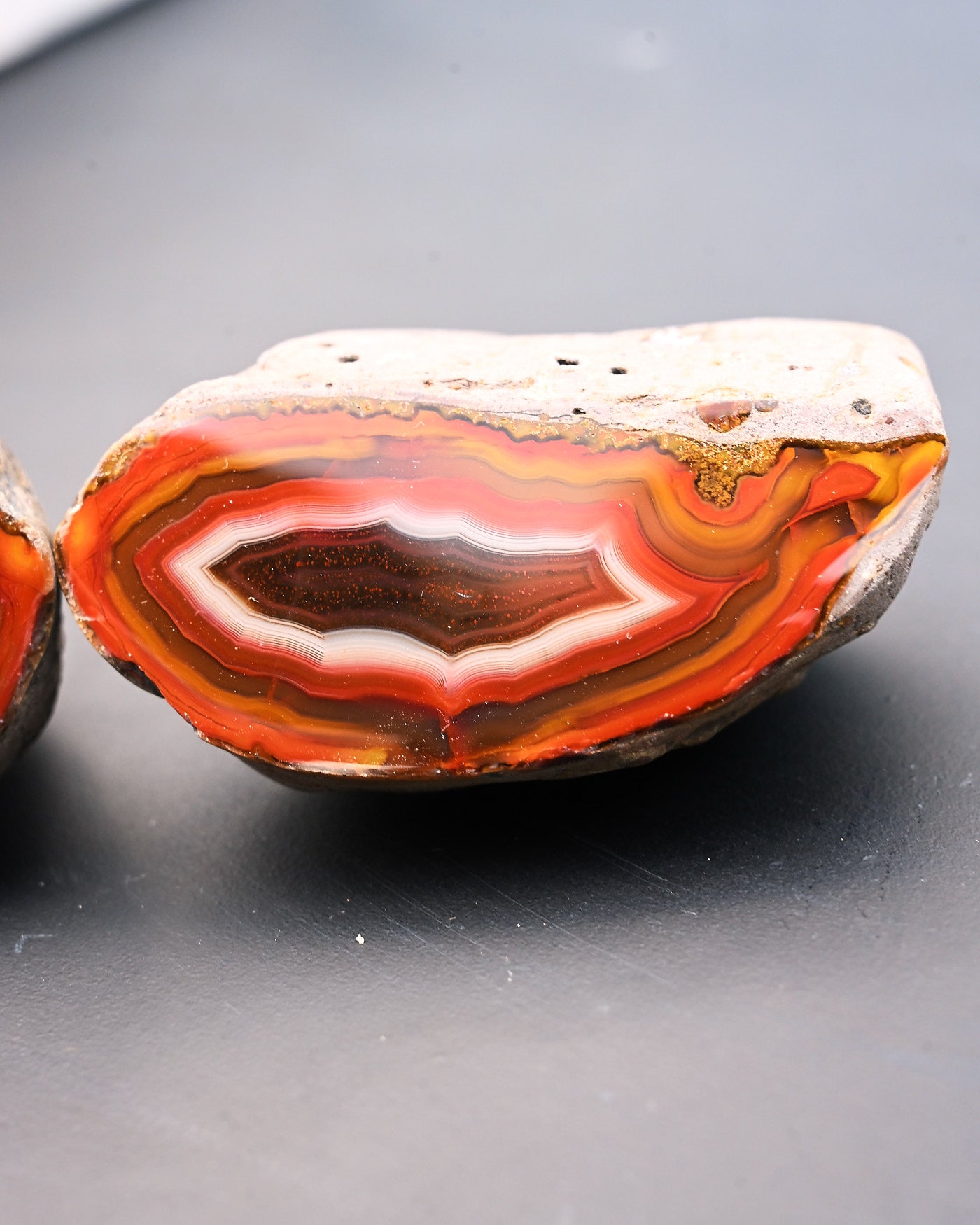 Fighting Blood Agate Matched Pair Hebei China